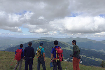 山頂からの風景